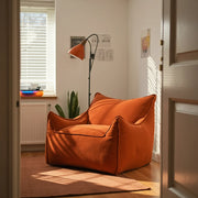 Kit Poltrona Arya + Apoio para pés Terracota