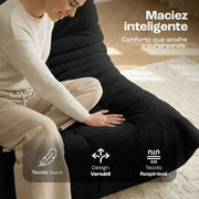 Poltrona Design 1973 Preto 1 unidade Sofá na Caixa - Preto